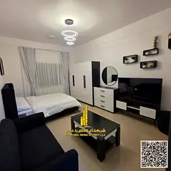 A golden opportunity! Luxurious, fully furnished studio apartment for monthly rent in Al Jurf Towers