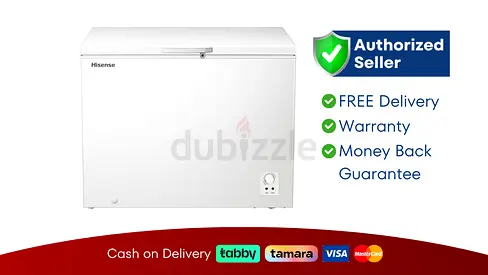 Hisense 260L Chest Freezer - Brand New | 1 Year Warranty | FREE Delivery