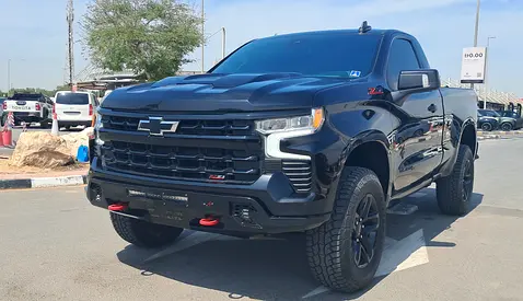 SHAHEEN SILVERADO 2023 TRAIL BOSS V8 10 GEAR GCC BIN HAMOODAH + ORGINAL PAINT EXTRA MODIFIED