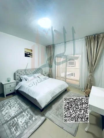 غرفه و صاله مفروشه للايجار الشهري اماره عجمان