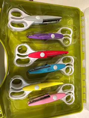 Set of Multi-Color Scissors