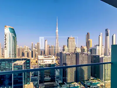 Burj and Pool Views | Luxury 2BHK | Top Floor