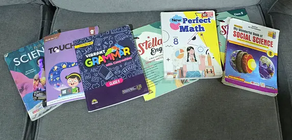 Grade 8 textbook one year used