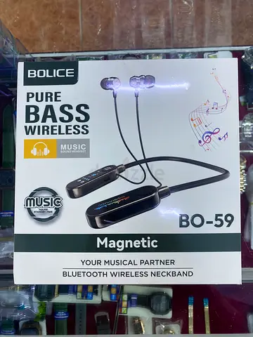 Bolice BO-59 Bluetooth Wireless Neckband Earphones
