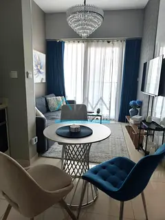 Furnished 1BR Apartment | Zada Tower | Canal &amp; City Views