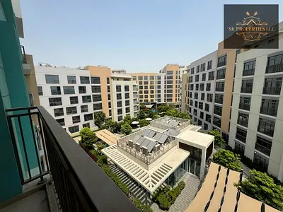 ✨ استوديو جديد تمامًا مع شرفة | إطلالة على المجمع السكني | أب تاون الزاهية، الشارقة ✨