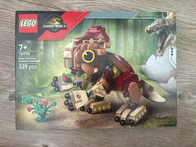 BARGAIN BRAND NEW LEGO 76970 JURASSIC BABY DINOSAUR DOLORES AQUILOPS