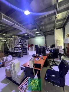 Al Qusais 7,500 sq. Ft warehouse with built-in office, toilet and pantry incl. 20% DREC