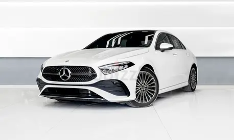 MERCEDES A200 || 2025 AMG (8500KM)ONLY.!! GCC FULL OPTIONS || UNDER WARRANTY..!!