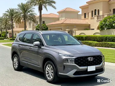 AED 1,042/m | 0 DP | Free 3 Months Warranty | Service History | 30D Return | HYUNDAI SANTA FE 2023