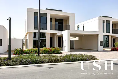 Golf Course View Villa | Single Row | 4BR + Maid