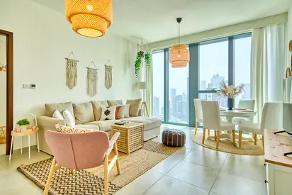 Boho-Chic Cosy 1BR, minutes to Burj Khalifa