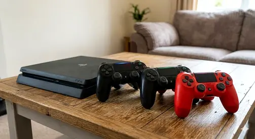 Sony PlayStation 4 Console with Controllers