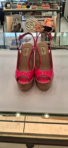 Valentino Pink Platform Heels