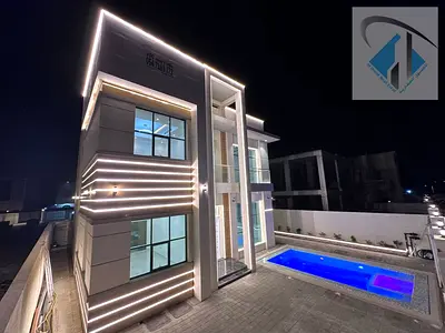 Villa for sale with garden and swimming pool, connected to water and electricity, central air conditioning, freehold ownership, open to all nationalit