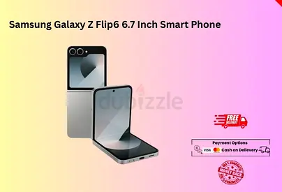 Samsung Galaxy Z Flip6 6.7 Inch Smart Phone 12GB RAM 512GB storage-FREE Delivery-Warranty