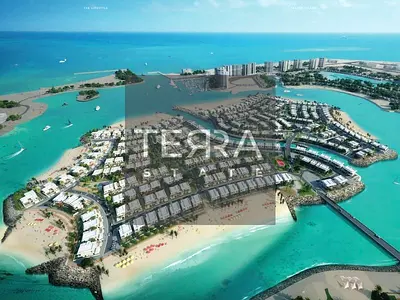 Waterfront Twin Villa // 4BR + Maid // G+1 // Falcon Island