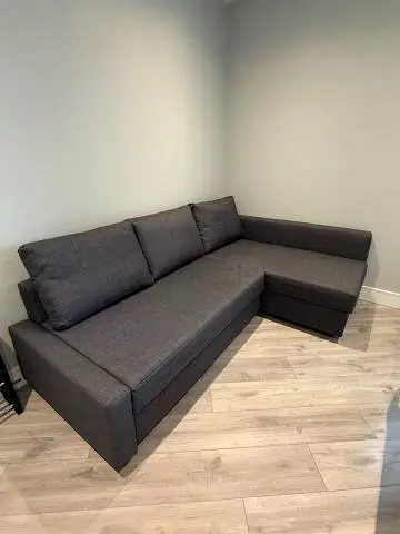 Comfortable Grey Corner Sofa bed