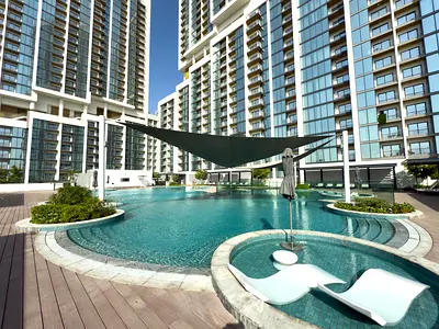 Modern Apartment w/ Balcony & Pool Access