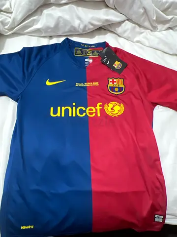 2009 Barcelona chanpions league finals kit
