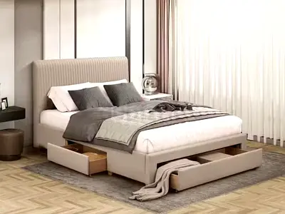 Brand new 160*200 queen size bed with drawes
