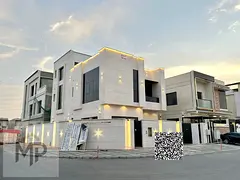 A distinctive villa in Al Yasmin area - Ajman, two floors + roof, strategic corner location, includi