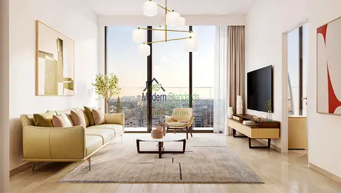 إطلالة على برج خليفة | شقة بغرفتي نوم | مفروشة | كورو ون جميرا جاردن سيتي