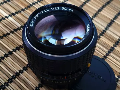 Pentax SMC 50mm f/1.2 Lens