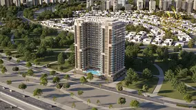 Furnished 1BR |pay 1% monthly | Balcony &amp; Pool Access