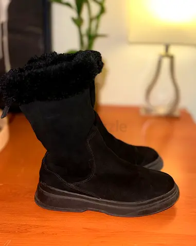 Zara - Sued Leather Boots ( Size 36)