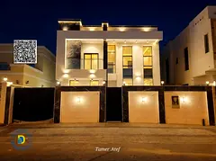 For sale at a great price in Al Zahia area: a modern 5-bedroom villa, bank financing, freehold.