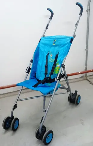 Lightweight Blue Baby Stroller