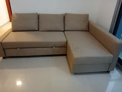 Comfortable L-Shaped Sofa bed with Storage