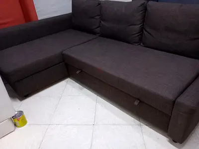 Comfortable L-Shaped Sofa with Storage