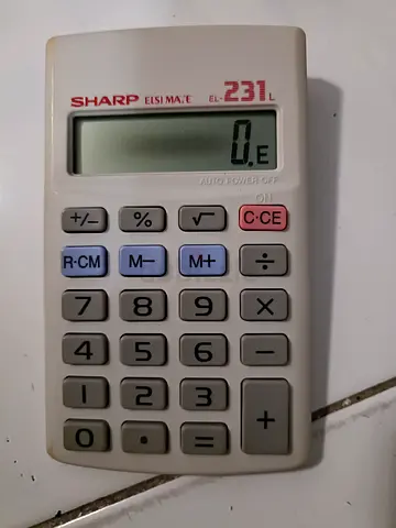 Sharp Calculater