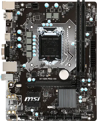 Complete bundle-MSI H110M PRO‑VH PLUS + Intel i3‑7100 + Cooler