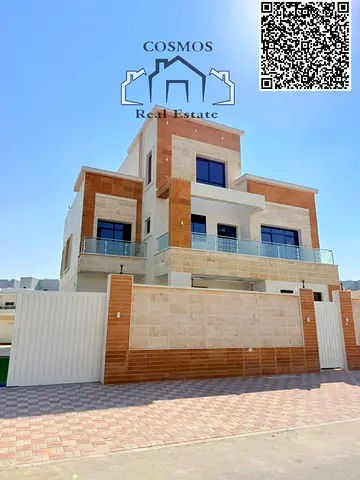 Luxury Corner Villa for Sale | 6 Bedrooms | Prime Location | Al Zahya Ajman
