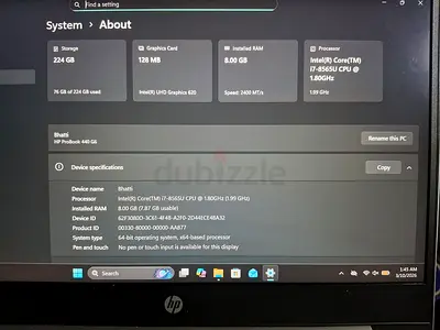 HP ProBook 440 G6 - Great Condition