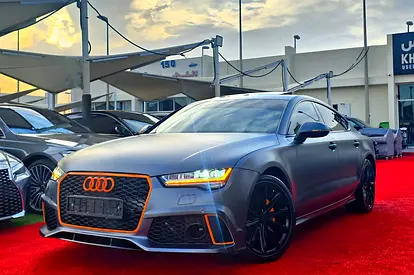 أودي A7 2015 خليجي مالك أول، بحالة الوكالة التامة وسعر عرض ممتاز