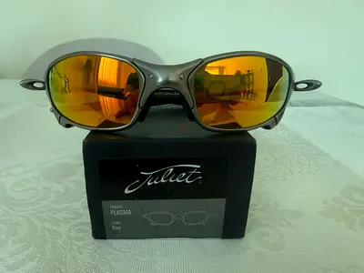 Oakley Juliet Plasma frame with Fire Iridium lens