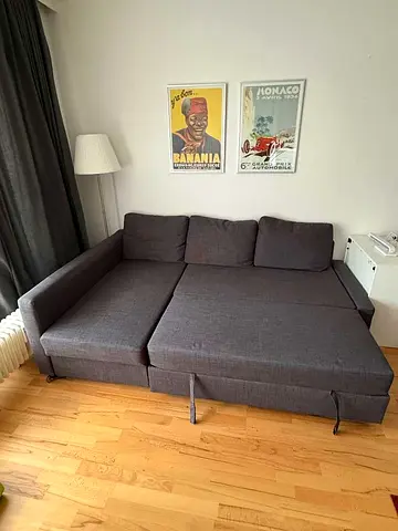 Comfortable Sectional Sofa bed with storage
