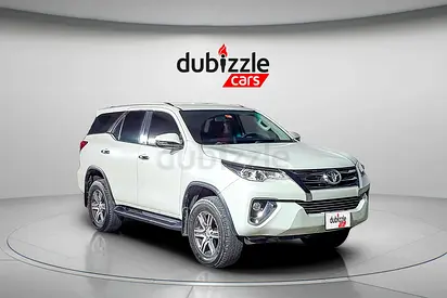 AED 1140/month | 2019 Toyota Fortuner  | GCC Specs | Ref#435372