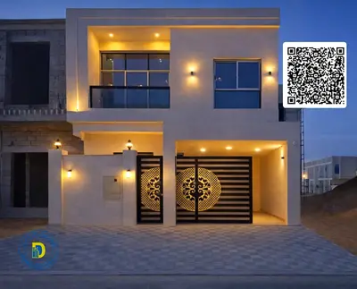 للإيجار بمنطقة الزاهية فيلا 3 طوابق 5 غرف مع روف بسعر ممتاز