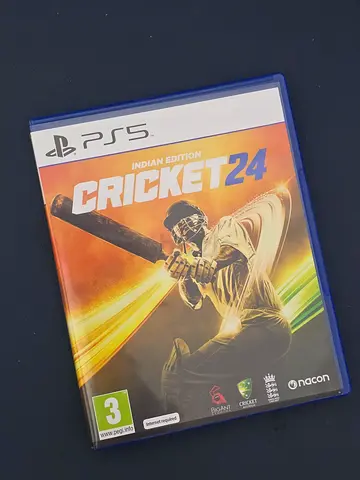 Cricket 24 PS5 Game [one time played]