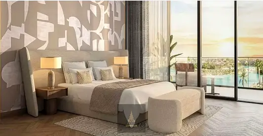 NEAR AIRPORT N PLANNED METRO | LAGOON-FACING STUDIO