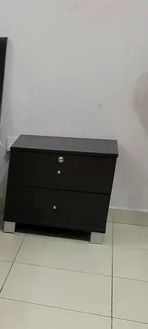 Bed side tables with lock
