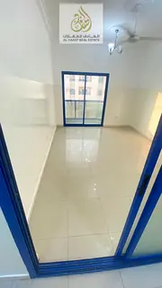 Annual rent in Ajman, Al Nuaimiya 1 area, Al Ittihad Street, near Emirates Markets and DDU. The buil