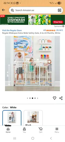 Regalo Widespan Extra Wide Safety Gate