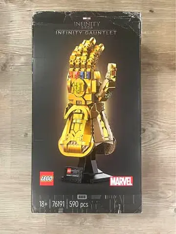 FLASH SALE BRAND NEW LEGO 76191 MARVEL INFINITY GAUNTLET DENTED BOX