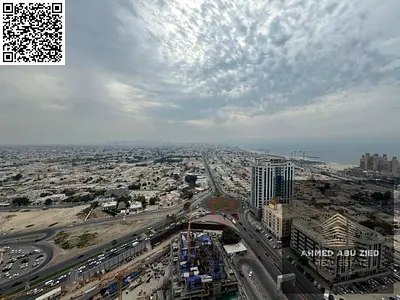 افخم وارقي 3 غرف وصالة مع 5 حمام موقع مميز  إطلالة بحرية خلابة، غرفة خادمة، جيم، مسبح، وحديقة، صيانه كامله علي المالك طول فترة الايجار قريب من المخارج